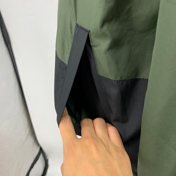 Zyia Active Jacket Womens XS Extra Small Avocado Black Rain Windbreaker 1/4 Zip - Picture 5 of 12